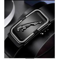 Leather Belt Genuine Leather Toothless Automatic Buckle Young Middle Aged High End Business Casual Versatile Belt Men 105cm
