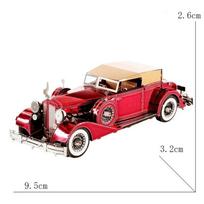 3D metalinis dėlionės transporto priemonės surinkimo modelis retro automobilis Twelve SSJ DMC-12 H2R GPZ900R motociklas vintažinis automobilis dėlionės modelis dėlionės žaislai