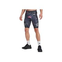 Adidas Climacool Break The Norm Visas spaudinys Dryžuotos Bėgimo suspaudimo šortai Vyriški Šortai Juodi JC7386 L