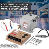 Generator Actuator ADC225 12V with Governor ESD5111E with Pickup Sensor MSP675 for Diesel Generator 1 Set