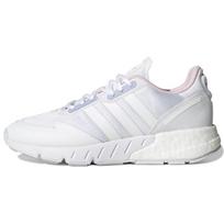 Adidas ZX 1K Boost Baltos ir violetinės spalvos moteriški kedai Cloud-White H02939 36⅔