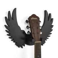 Sieninis gitaros pakabukas Medinis gitaros stovas-pakabukas Erelio sparnų dizainas Akustinėms, elektrinėms gitaroms ir ukulelei