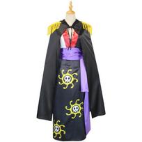 ONE PIECE Snake Clothing, Empress Boya Hancock Black Suit Halloween Performance Costume XS