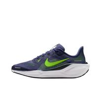 Nike Air Zoom Pegasus 41 GS Šlifuotos violetinės su geltonu vaikiški sportbačiai Mėlynoji jūros dumblio patranka FN5041501 37.5