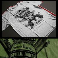 Combat t-shirt military Special Forces Infantry Infiltration Tactical assault 2XL