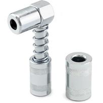 90° Grease Coupler Adapter Fitting Nozzle Fits All Grease Guns Lubrication Tools For Excavator Tractor Auto Shop Equipment sidabras