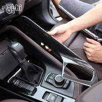 Kairės pusės vairas BMW X1 F48 2016- Automobilio priedai Anglies pluošto ABS Automobilio centrinio valdymo multimedijos skydelis BMW X2 F47 2018- C-Carbon Fiber