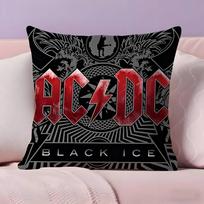 Rock Band A-AC-D-DC Pillow Case Pillowcase Ultra Soft Skin Friendly Fabric Cloud Like Comfort & Concealed Zipper 12x12Inch