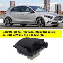 Kuro pildymo angos dangtelio užrakto sistema A0008204409 Mercedes-Benz W247 W177 W118 C118 A177 18-22 A0008206012 A0008205003 juoda balta spalva