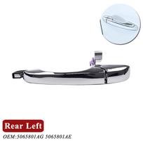 NAUJA Išorinė Durų Rankenėlė Chrysler 300/300c Sebring Town and Country Jeep Patriot Dodge Avenger 4589009AG Rear Left