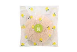Yamamoto Farm Konjac Japanese White Puffs, Power, Peach, N-18