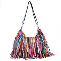 Bags Women'S Bags Women'S Bags Tassel Shoulder Messenger Bags Large Capacity Candy Colored Beach Bags Women'S Bags Sheepskin Bags
