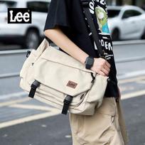 Lee 2025 Casual Crossbody Messenger Bag juoda didelė spalva