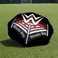 1 PC Automatic Folding Umbrella-WWE Pattern, Portable & Foldable Design with 8 Ribs, Christmas Birthday Gifts įvairiaspalvis