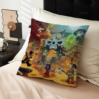 Cartooon N-Ninjagos Game Cushion Cover Pillow Cover Decor Pillowcase Printed Cushion Case For Couch 30cmx30cm