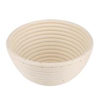 Europos apvalus rotango krepšys duonos tešlai kelti 18 x 9 cm