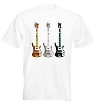 Rickenbacker bosinė gitara marškinėliai Chris Squire Bruce Foxton Džemavimas XL