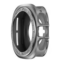 Metal Case with Scale for Galaxy Watch Ultra 2025/2025 Anti-drop Cover Bumper for Samsung Watch Ultra 47mm Protector Shell 2025 for galaxy ultra2024