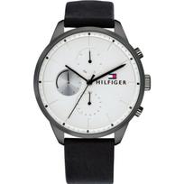 Tommy Hilfiger,Juodas,Vyriškas kvarcinis laikrodis,1791489 juoda