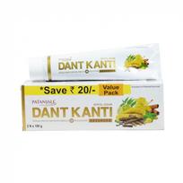 Dantas Kanti: dantų pasta iš 26 žolelių (200 g), Dant Kanti Advanced Toothpaste, Patanjali 11.9625