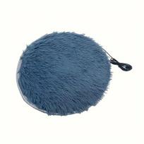 40cm Pet Heating Pad Waterproof Anti-scratch Dog Cat Heating Pad USB Interface Anti-leakage Winter Heater Puppy Kittens sidabro pilka spalva