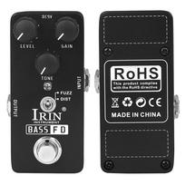 IRIN RS-22 BASS FD Pedal Fuzz/Distortion Mode Electric Bass/Guitar Effect Pedal True Bypass Guitar Parts & Accessories