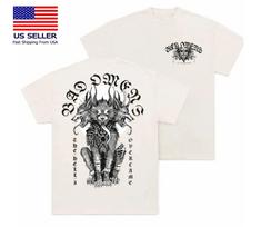 Bad Omen Band DYFL NA Tour Marškinėliai 2026 pakartotinis spausdinimas Natūralios medvilnės Unisex Gerbėjo dovana 2XL