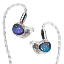 HiFiGo Kinera Celest PhoenixCall 1 6mm Microplanar Driver 5 Hybrid Driver Headphones DD+2BA+2 In-Ear Monitor, In-Ear (3.5mm, Transparent) juoda