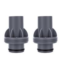 2 vnt. Baseino žarnos adapteris, tinkantis P6916, Geras sandarinimas, Plastikinis, 1,5 colio Baseino filtro siurblio žarnos adapteris E