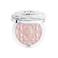 DIOR makeup highlighter powder, natural, delicate, clear, hydrating, brightening color cosmetics #03 Pearlescent Powder rožinė