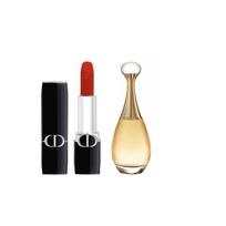 DIOR Perfume Vibrant Blue Gold Lipstick Sample Makeup Trial Set Velvet Satin Brightening Color Lasting #velvet777+trueme women's perfume 5ml mėlyna