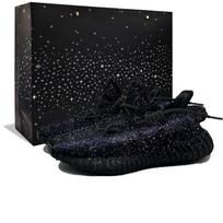 Adidas Originals Yeezy Boost 350 V2 Baby's Breath Starry Sky Fabric Cushioning Abrasion Resistant Low top Casual Shoes HQ4540(Team499--S-BOX) 38⅔