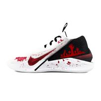Nike G.T. Jump Academy Cushioning Abrasion Resistant High top Basketball Shoes Men's Black Red HF1804-100(Team1556-) 40