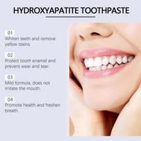 7.5% Hydroxyapatite Toothpaste For Enamel Protection, Formula With Gentle Mint, For Sensitive Teeth, Long-Lasting Fresh Breath 1pcs