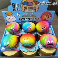 Vaivorykštės Paslapties Koldūnas Squishy Fidget Linksmi Žaislai Suspaudžiamas Kamuoliukas Aklas Dėžutės Atsitiktinės Spalvos Streso Malšinimo Lėtai Atsistatantis Atsipalaidavimo Žaislai Dovana
