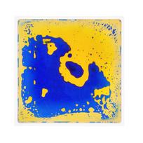 Colorful Sensory Liquid Tile Tactile Sensory Floor Mat for Kids Early Education Sensory Training Play Toy geltona
