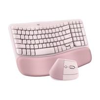 Logitech Wave Combo Bevielis Ergonominis Klaviatūros ir Pelės Rinkinys