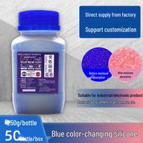 250g Blue Color-Changing Silicone Desiccant Beads for Moisture Absorption in Electronics and Mechanical Equipment Blue Silica Gel