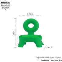 Bowknot Chair Mobile Phone Holder: Creative Desk Ornament & Binge-Watching Stand