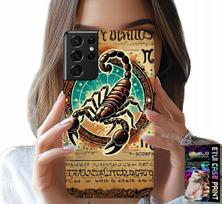 Etui Do Samsung Galaxy S21 Ultra - Skorpion Znak Zodiaku Astronomia + Folia