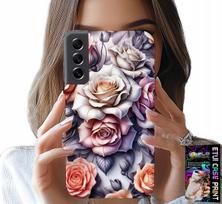 Etui Do Samsung Galaxy S21 - Kwieciste Wzory Róża Róże Kwiatki Case