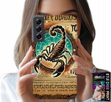 Etui Do Samsung Galaxy S21 - Skorpion Znak Zodiaku Astronomia + Folia