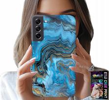 Etui Do Samsung Galaxy S21 - Marmurkowe Wzory Obudowa Case + Folia
