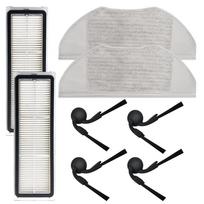 HEPA Filter Robot Vacuum Kit Microfiber Mop Cloth Side Brush Nylon Brush A
