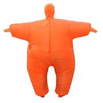Pripučiamas mėlynas lašišos nindzės kostiumas Helovino vakarėliui One Size Fits All Adults oranžinė