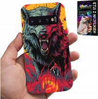 Etui Do Samsung Galaxy S10 Plus - Wilk Wilki Wataha Super Wzory + Folia