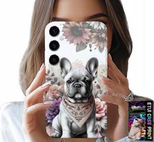 Etui Do Samsung Galaxy S24 Fe - Buldog Buldogi Pieski Rasy Psów Plecki