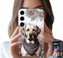 Etui Do Samsung Galaxy S24 Fe - Piesek Pieski Husky Psie Wzory + Szkło