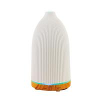 2-in-1 Ultrasonic Humidifier & Aroma Diffuser: Silent, High Mist Output, 7-Color LED, Essential Oil Compatible. dramblio kaulo baltumo spalva