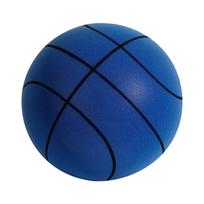 Bouncing Mute Ball Toy Indoor Silent Basketball Baby Foam Toy Silent Playground Bounce Basketball Child Sports Games Gift mėlyna